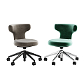 Modern Office Chair Swivel Seat 3d model