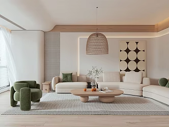 The Silent Living Room 3d model
