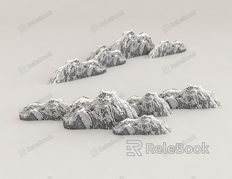 Stone Landscape Stone model