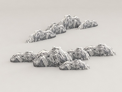 Stone Landscape Stone model