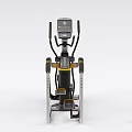 Modern Elliptical Trainer Home Gym Workout Equipment With LCD Display And Adjustable Pedals