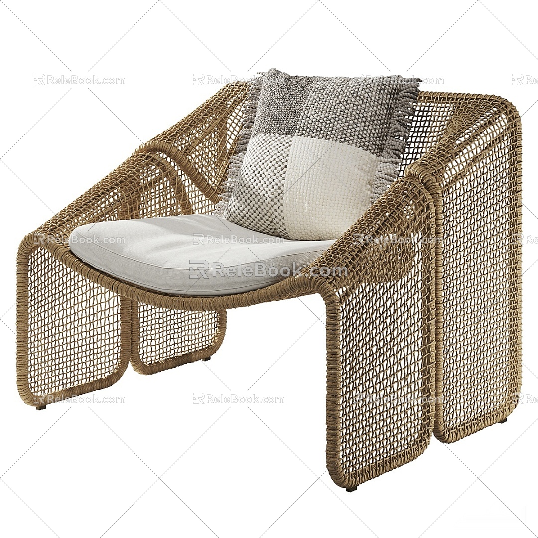 Modern outdoor sofa 3d model