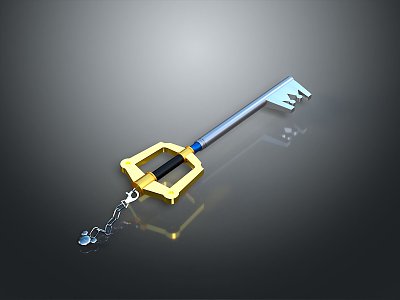 Key Old Key Antique Key Classical Key Door Key Ancient Key Cartoon Key Animation Key 3d model