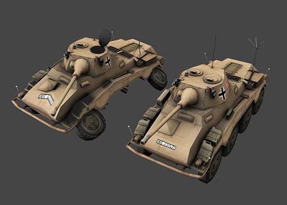 Cougar Infantry Fighting Vehicle Hand Painted Tank Games Tank Weasel Infantry Fighting Vehicle Light Tracked Armored Vehicle Cougar Infantry Fighting Vehicle 3d model