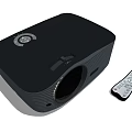 Modern Projector Remote Control 3d model