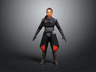 female warrior female warrior female soldier female guard female assassin female killer ancient female warrior ancient female soldier 3d model