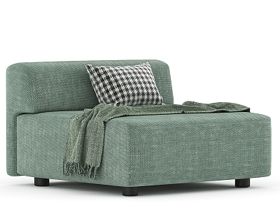 Modern Single Sofa 3d model