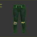 Dark Colored Slim Fit Jeans With Distressed Knees For Casual Wear