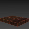 Modern Minimalist Coffee Table With Two Tone Wooden Finish And Sleek Design
