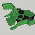Fighting robot electric toy competitive robot 3d model