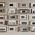 Modern TV Wall Design With Various Styles Wooden Panels And Marble Accents