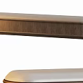 Contemporary Wooden Stool Featuring Upholstered Seat And Slim Leg Design For Home Decor