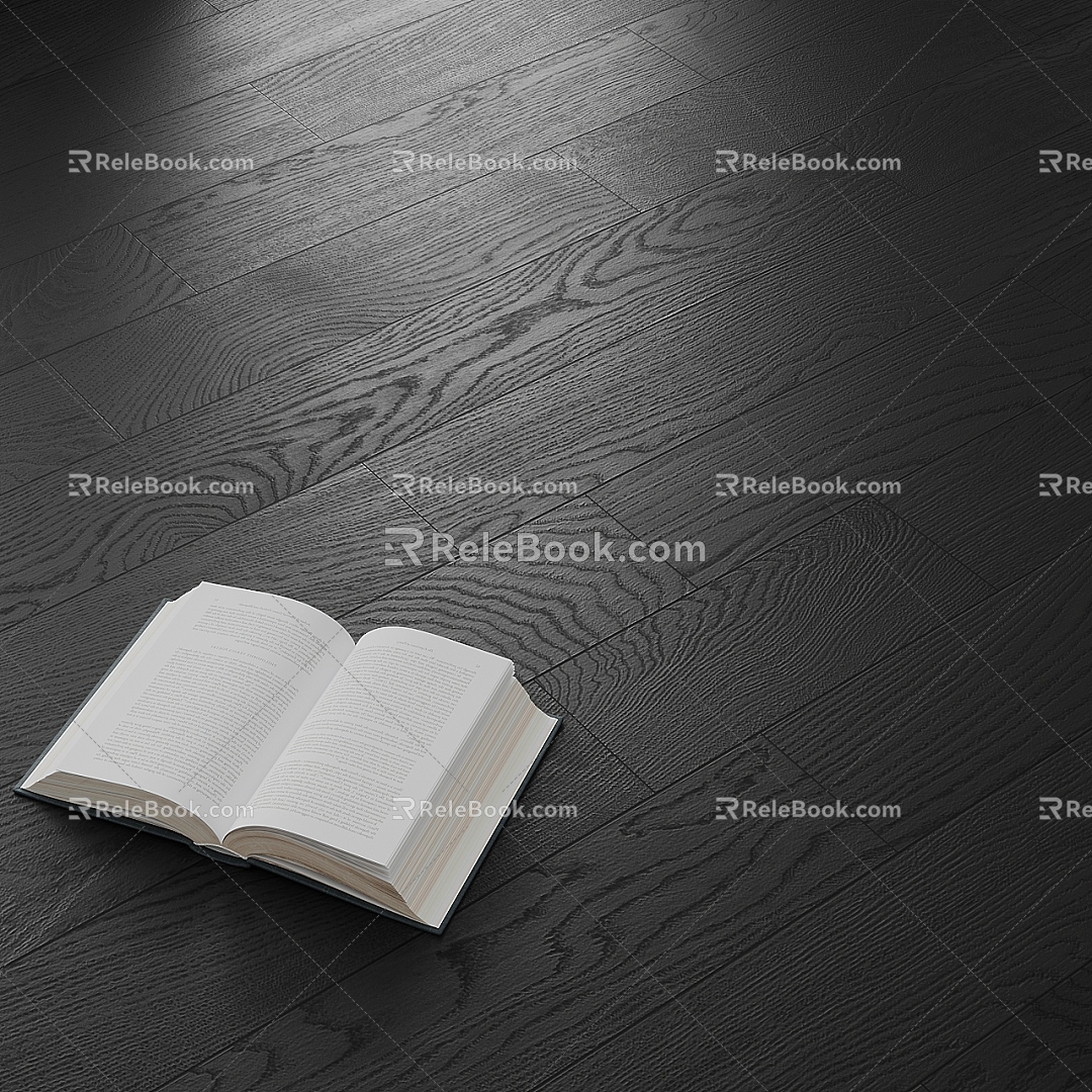 Dark Wood Flooring Wood Flooring 3d model