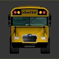 Bus School Bus Van Box Bus Bus Tourist Bus Coach 3d model