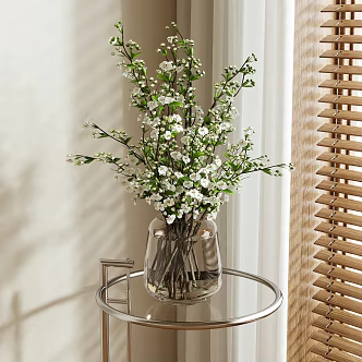 flower arrangement 3d model