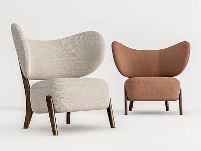 Modern Sofa Chair Leisure Chair 3d model