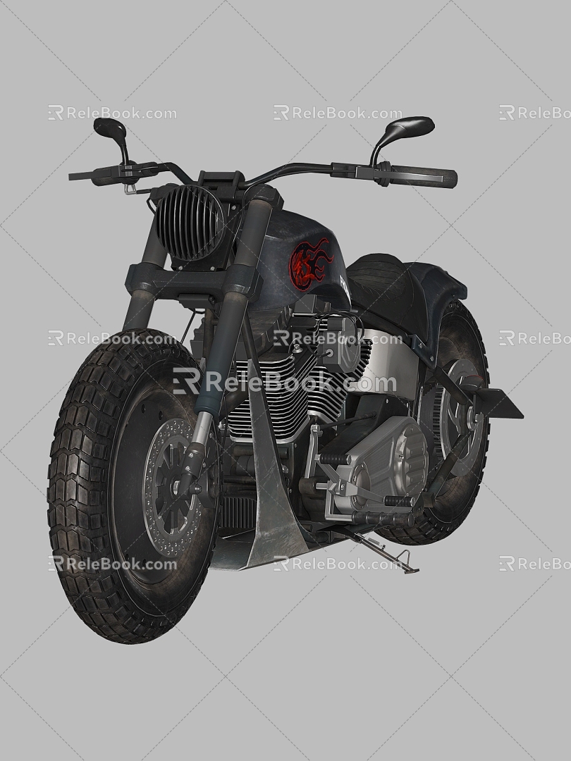 Realistic Motorcycle Realistic Motorcycle Motorcycle Vehicle Vehicle Fashion Motorcycle 3d model