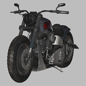 Realistic Motorcycle Realistic Motorcycle Vehicle Fashion Motorcycle 3d model