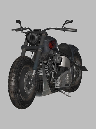 Realistic Motorcycle Realistic Motorcycle Vehicle Fashion Motorcycle 3d model