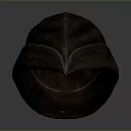 Stylish Dark Brown Corduroy Hat With Feather Decoration For Daily Use