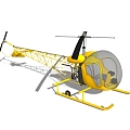 Helicopter 3d model