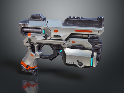 Sci-fi Pistol Sci-fi Firearms Next Generation Firearms Sci-fi Game Gun Games Firearms Game Gun 3d model