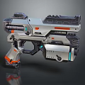Sci-fi Pistol Sci-fi Firearms Next Generation Firearms Sci-fi Game Gun Games Firearms Game Gun 3d model