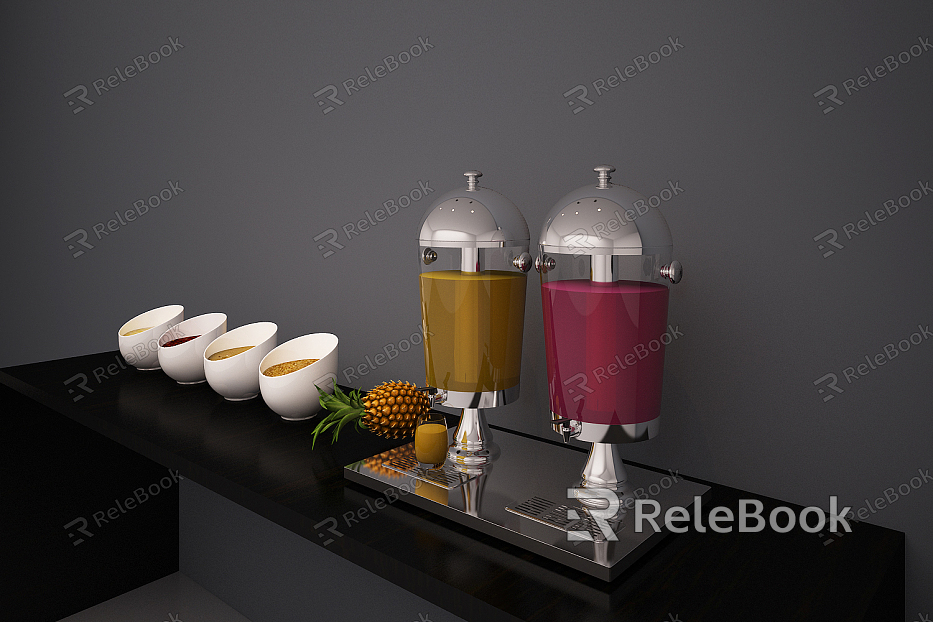 Modern beverage cold drink machine model