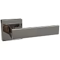 Modern Chrome Door Handle With Sleek Rectangular Design And Polished Metal Finish 3d model