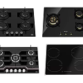 Modern Kitchen Cooktops With Stylish Designs Control Panels And Various Heating Zones