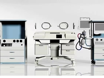 Medical equipment and instruments CT machine Nuclear magnetic resonance machine Hospital bed Wheelchair Dental treatment model