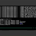 Black Laptop Displaying Code With Blue Backlit Keyboard And Screen