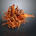 Wood And Stone Decorative Artwork With Natural Irregular Shape And Textured Surface