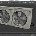 Air Conditioning External Unit Air Conditioning External Unit Simple Model Air Conditioning External Unit Game Air Conditioning External Unit Low Surface Number Air Conditioning External Unit Air Conditioning Compressor Outdoor Unit 3d model