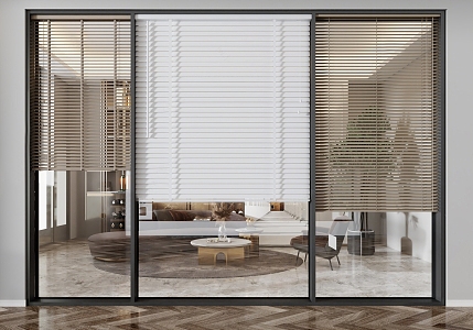 Modern blinds 3d model