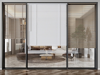 Modern blinds 3d model