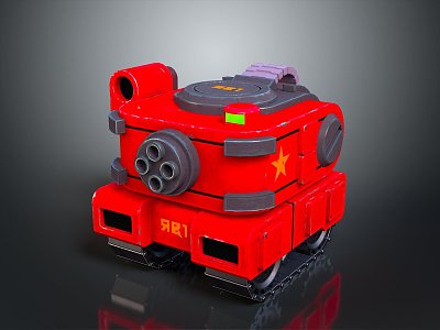 Sci-fi Tank Cartoon Tank Sci-fi Vehicle Sci-fi Vehicle World of Tanks Tank War Anime Tank 3d model