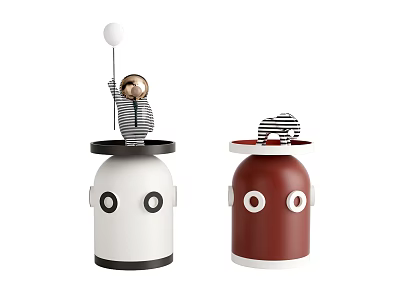 Quiet side a few cream side a few corner a few 3d model