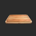 Natural Wooden Cutting Board Essential Kitchen Tool For Food Preparation Chopping Tasks