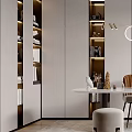 Modern study 3d model