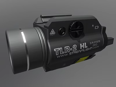 Streamlight TLR2 HL Outdoor Tactical Flashlight With High Lumen Brightness And Durable Design 3d model