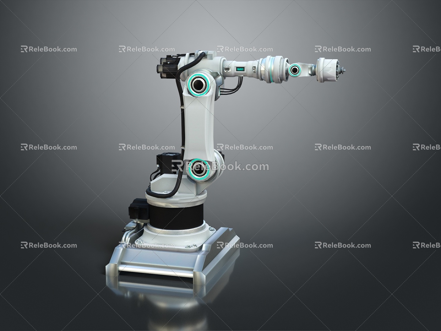 Modern Robot Arm Robot Arm Mechanical Arm Robot Arm Robot Head 3d model