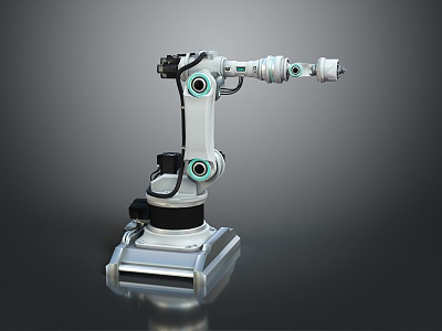 Modern Robot Arm Robot Arm Mechanical Arm Robot Arm Robot Head model