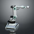 Modern Robot Arm Robot Arm Mechanical Arm Robot Arm Robot Head 3d model