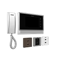 Switch socket panel combination 3d model