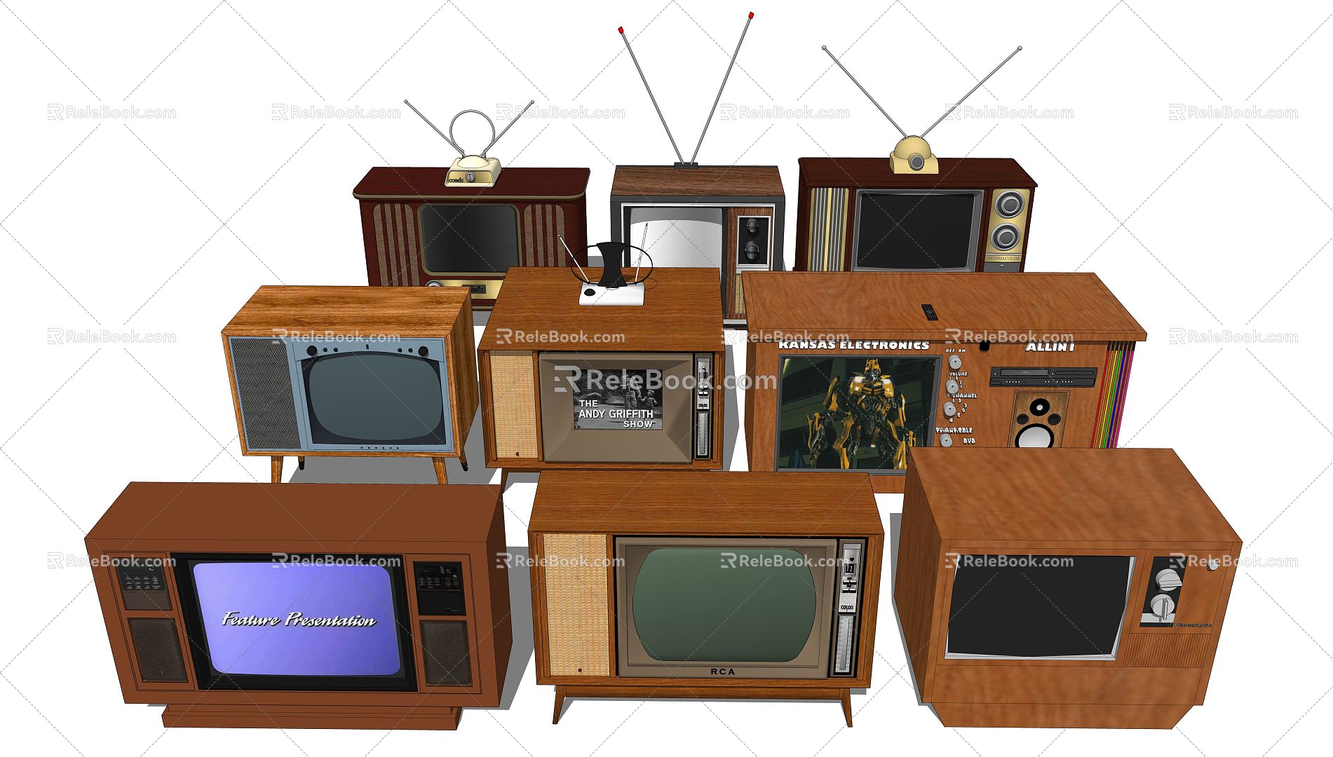 retro TV TV model