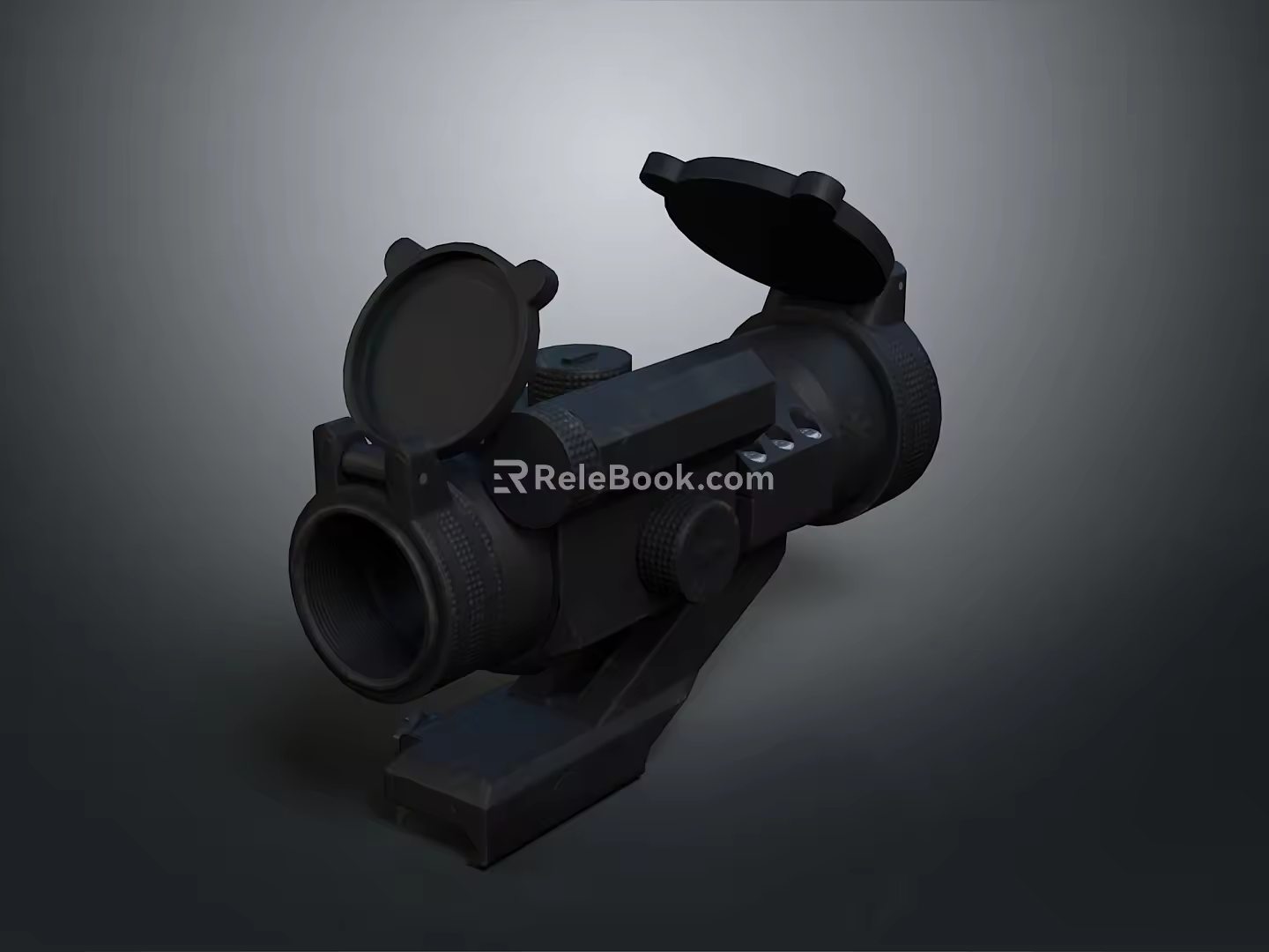 Infrared Steiner Laser Pistol Light Source Firearm Sight Firearm Device 3d model