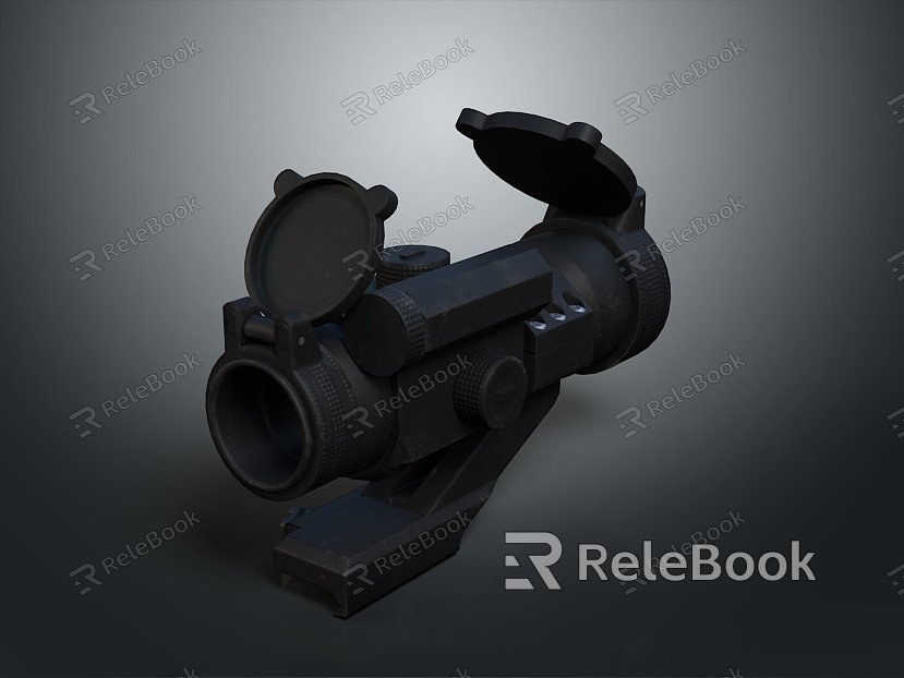 Infrared Steiner Laser Pistol Light Source Firearm Sight Firearm Device model