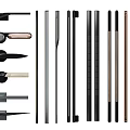 Modern Handles with Various Stylish Designs and Metallic Finishes for Furniture