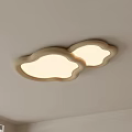 Cloud Shaped Ceiling Light with Soft Warm Lighting for Kids Bedroom Modern Cozy Design